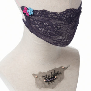 Gemma Lace Veil Fairymask